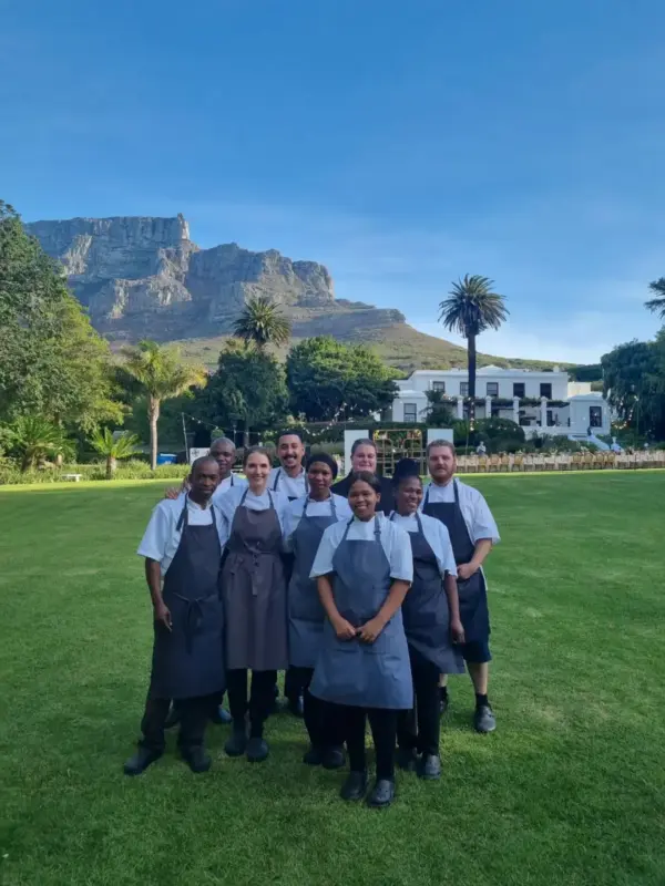 Abundance Catering team Cape Town Table Mountain