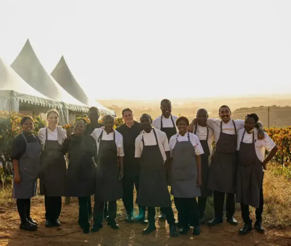 Abundance Catering team based in the Winelands